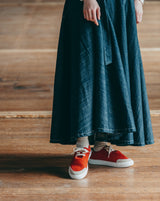 TOUN three TOU-011 Red 奈良生まれのスニーカー メンズ レディース