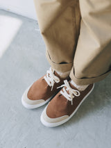 TOUN three TOU-001 Brown 奈良生まれのスニーカー メンズ レディース