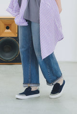 TOUN One TOU-004 Navy 奈良生まれのスニーカー メンズ レディース